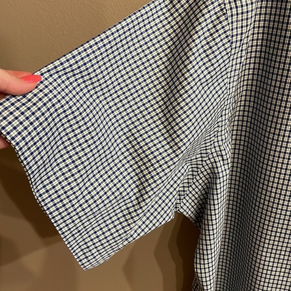 Eddie Bauer NWOT men’s wrinkle free RELAXED fit button down plaid shirt 2XL - Picture 4 of 12